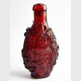 Snuff Bottle | Period: Vintage | Material: Amber
