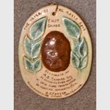 McCredie Plaque | Period: 1944 | Make: Nell McCredie NSW | Material: Pottery