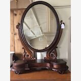 Toilet Mirror | Period: Victorian c1880 | Material: Cedar