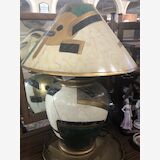 Cubist Style Lamp | Period: Vintage