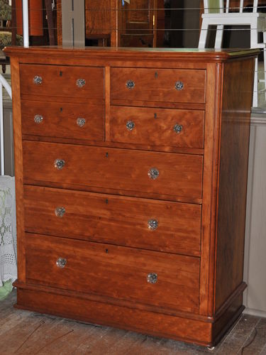 Kauri Chest of Drawers | Period: c1890 | Material: Spotted Kauri Wood