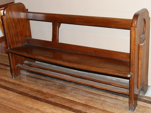 Small Pew | Period: Victorian c1890 | Material: Maple