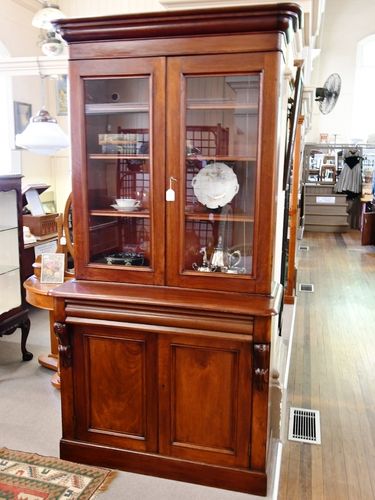 Cedar Double-Height Bookcase | Period: Victorian 1880 | Material: Cedar