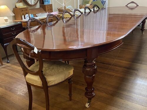 Extension Boardroom Table | Period: Victorian c1880 | Make: Handmade | Material: Cedar