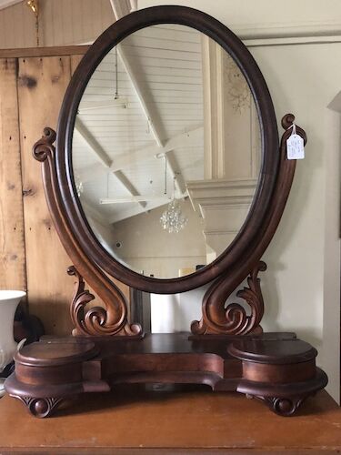 Toilet Mirror | Period: Victorian c1880 | Material: Cedar