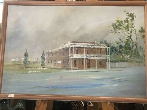 Painting Eureka Hotel | Material: Oil