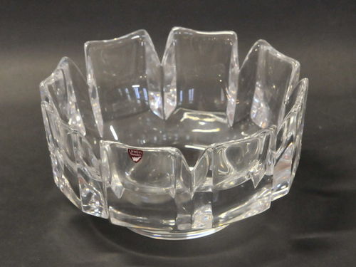 Orrefors Bowl | Period: c1980 | Make: Orrefors | Material: Crystal